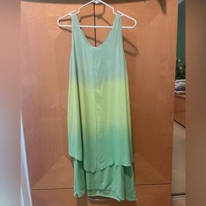 Blue-Green Lost River Clothing Co dress- Size Small